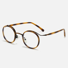 Round Retro Anti-Blue Light Reading Glasses